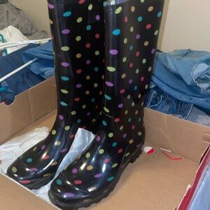 Womens rainboots size 9
